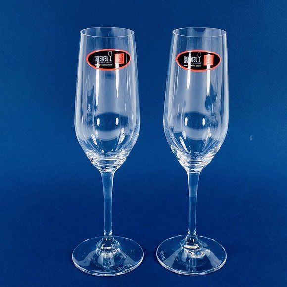 Riedel Dining Riedel Champagne Glasses Set Of 2 Vivant Pattern